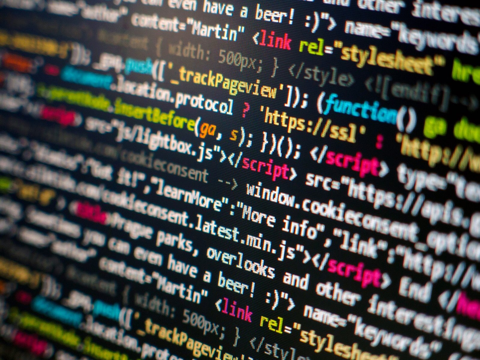Software development and code