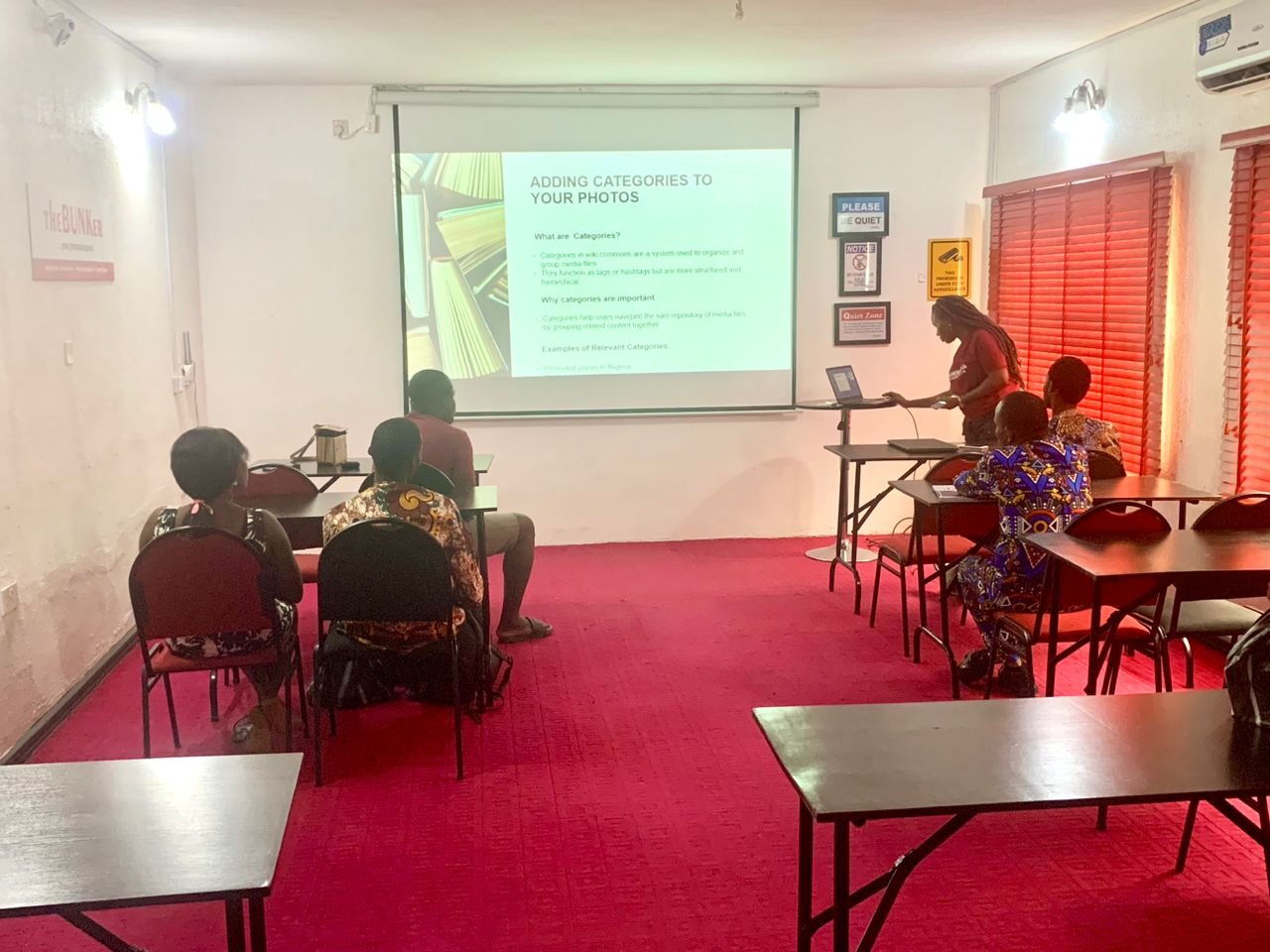 Professional training session